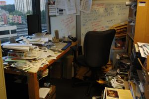Employee Retention - messy office