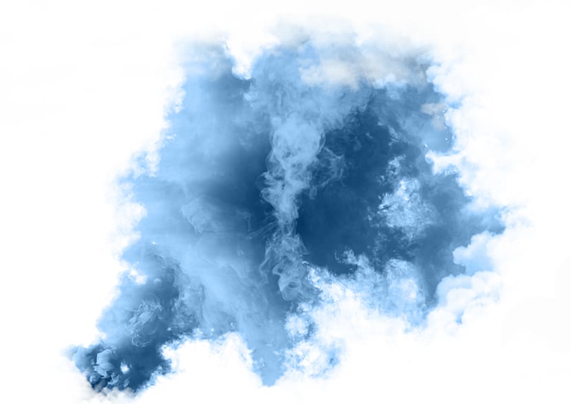 Decorative Blue Clouds